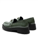 Mokasyny R.Polański 1679 - Zielony Naplak