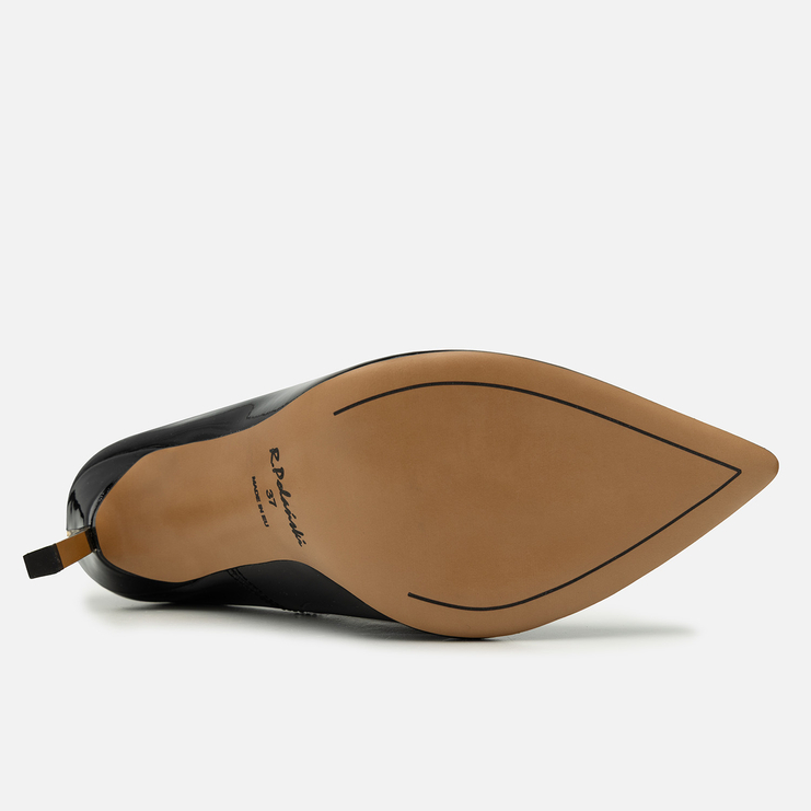 Szpilki 1044 - Czarny Lakier