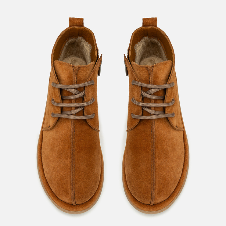 Botki R.Polański 2229 - Rudy Zamsz