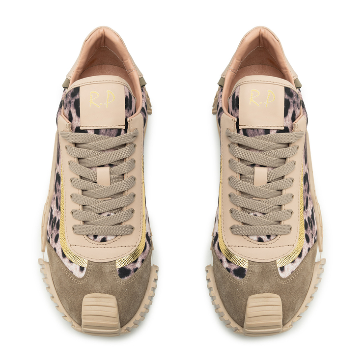 Sneakersy R.Polański 2110 - Różowy/Pantera