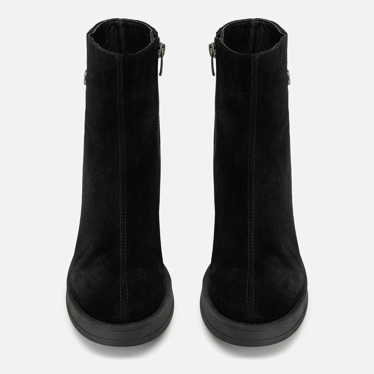 Botki R.Polański 2253 - Czarny Zamsz