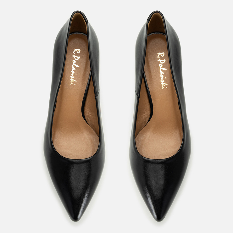 Czółenka R.Polański 2257 - Czarny Lico