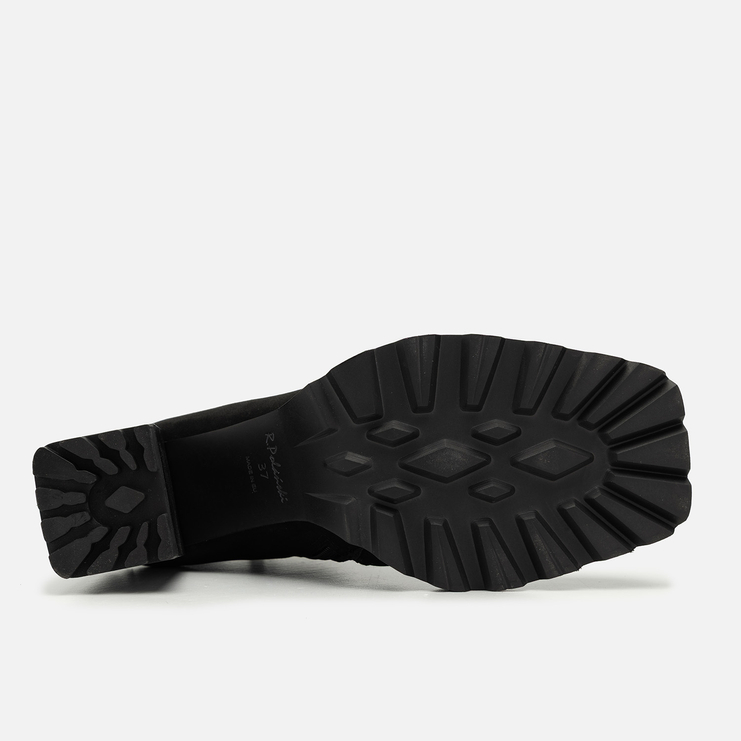 Botki R.Polański 1515 - Czarny Nubuk