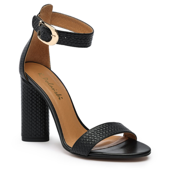 Sandały 876 - Czarna Plecionka
