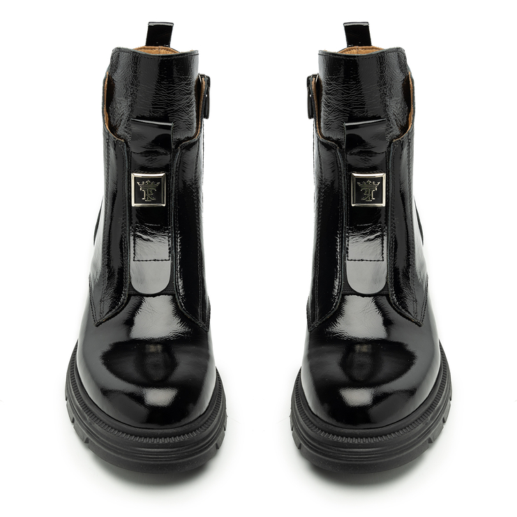 Botki R.Polański 2057 - Czarny Naplak