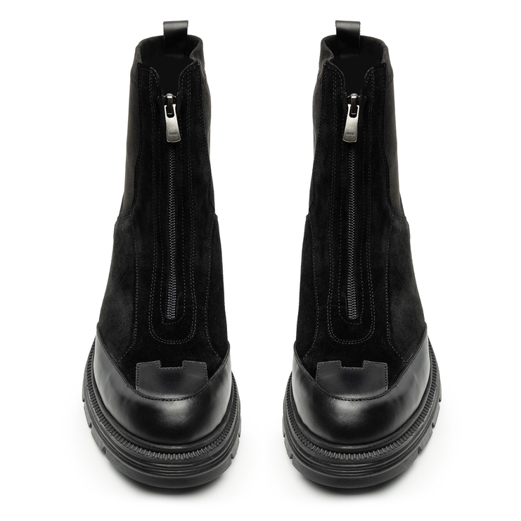 Botki R.Polański 2003 - Czarny Zamsz/Czarny Lico