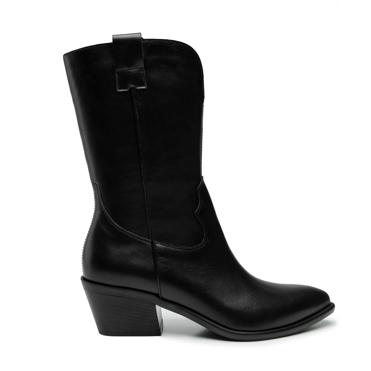 Botki R.Polański 1420 - Czarny Lico