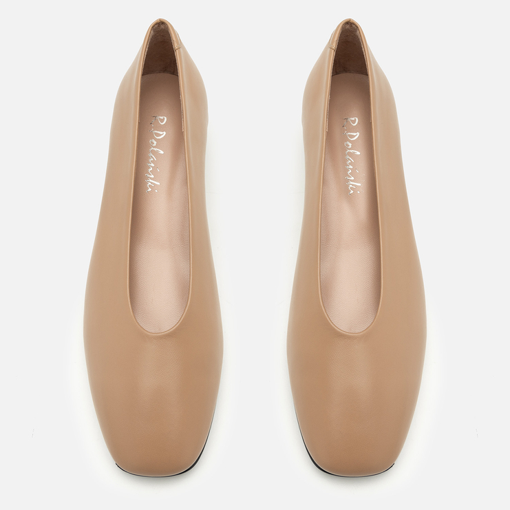 Czółenka R.Polański 2133 - Camel Lico