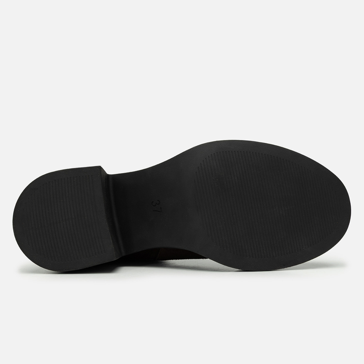 Botki R.Polański 2250 - Brązowy Zamsz