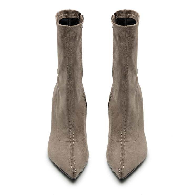 Botki R.Polański 1360 - Cappuccino Zamsz