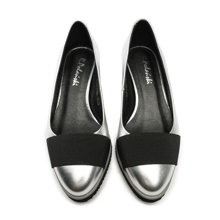 Półbuty R.Polański 1161 - Srebrny Lico