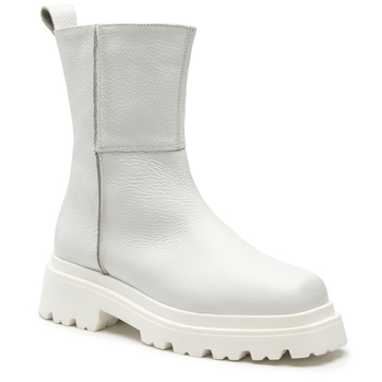 Botki R.Polański 1514 - Biały Lico