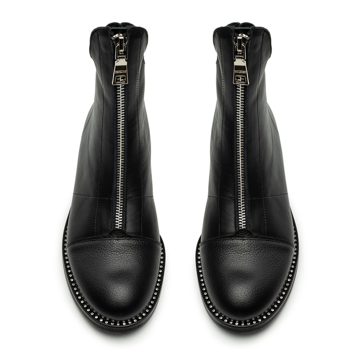 Botki R.Polański 1580/K - Czarny Lico/Czarny Dollaro