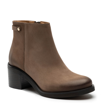 Botki R.Polański 1146 - Brązowy Nubuk