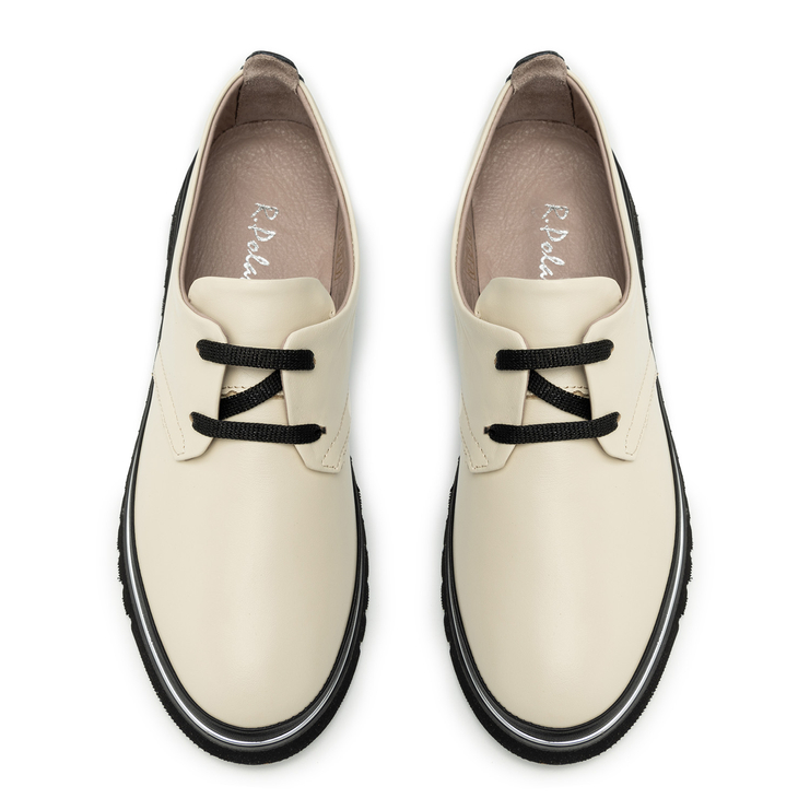 Półbuty R.Polański 2090 - Beżowy Lico