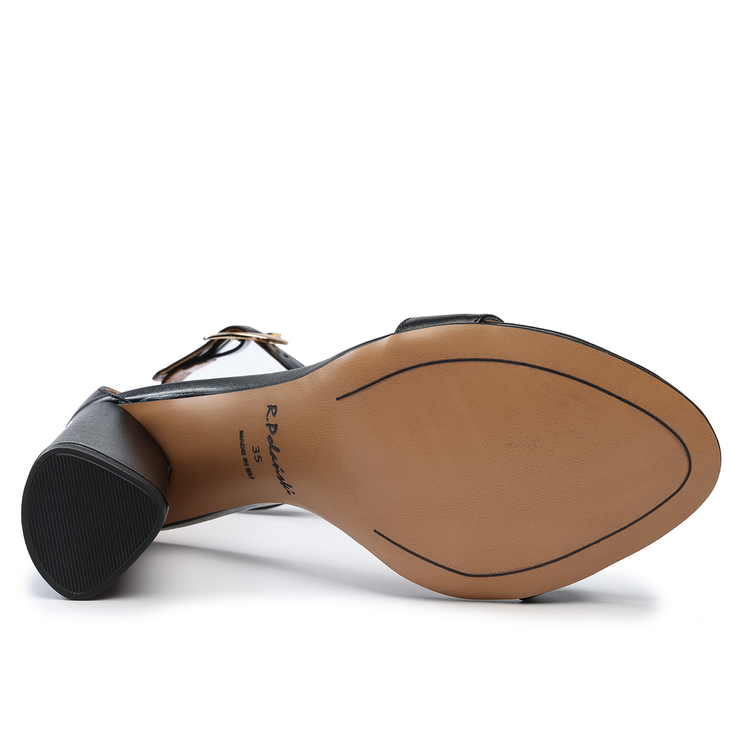 Sandały 876 - Czarny Lico