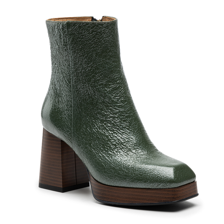 Botki R.Polański 1546 - Zielony Naplak