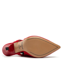 Sandały R.Polański 1442 - Czerwony Zamsz
