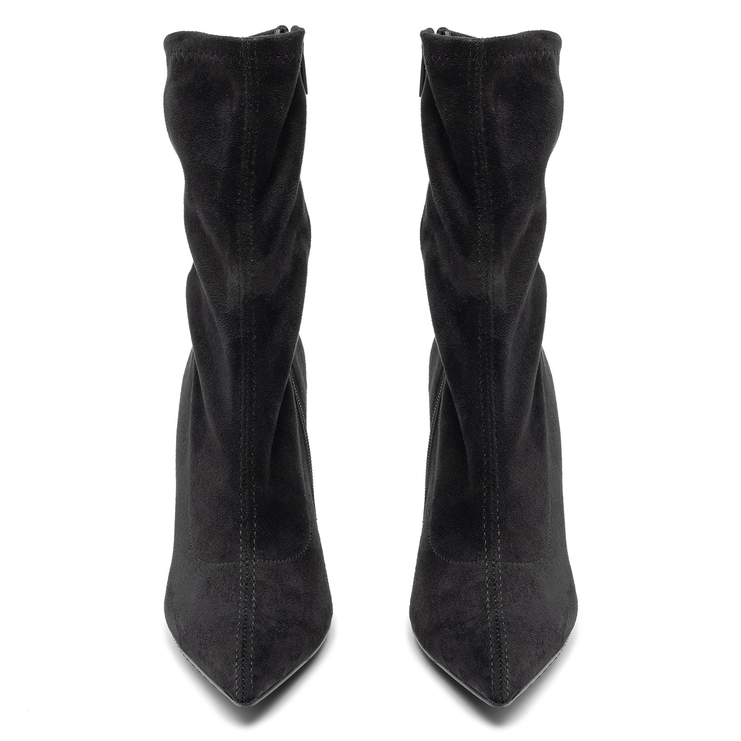 Botki R.Polański 1360 - Czarny Zamsz