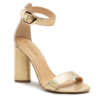 Sandały R.Polański 876 - Złoty Carnivale