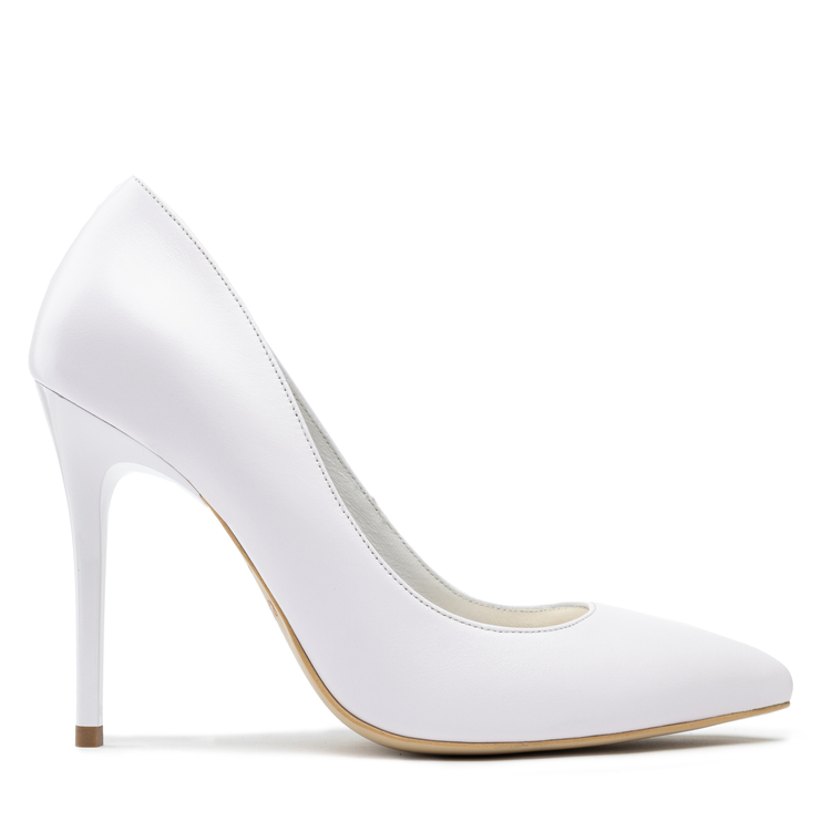 Czółenka R.Polański A001 - Biały Lico