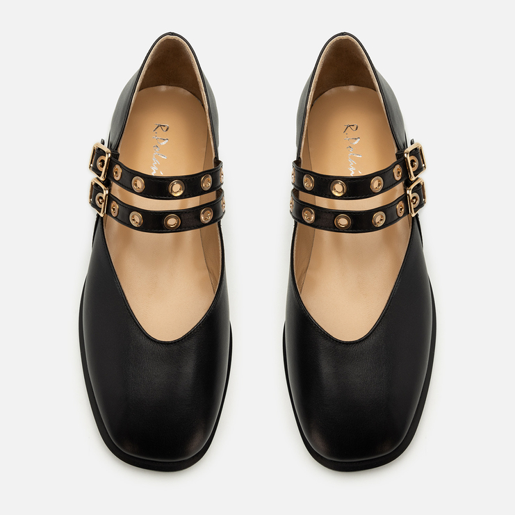 Baleriny R.Polański 2213 - Czarny Lico