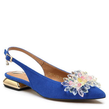 Sandały R.Polański 1015/L - Chaber Zamsz