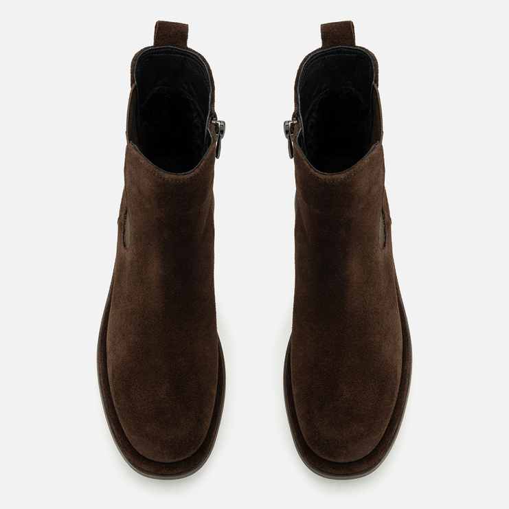 Sztyblety R.Polański 2244 - Brązowy Zamsz