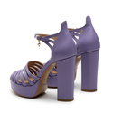 Sandały R.Polański 1667 - Fioletowy Polina 288 Lico