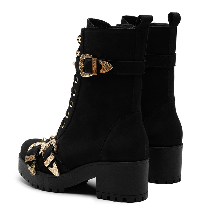 Trapery R.Polański 1134 - Czarny Nubuk