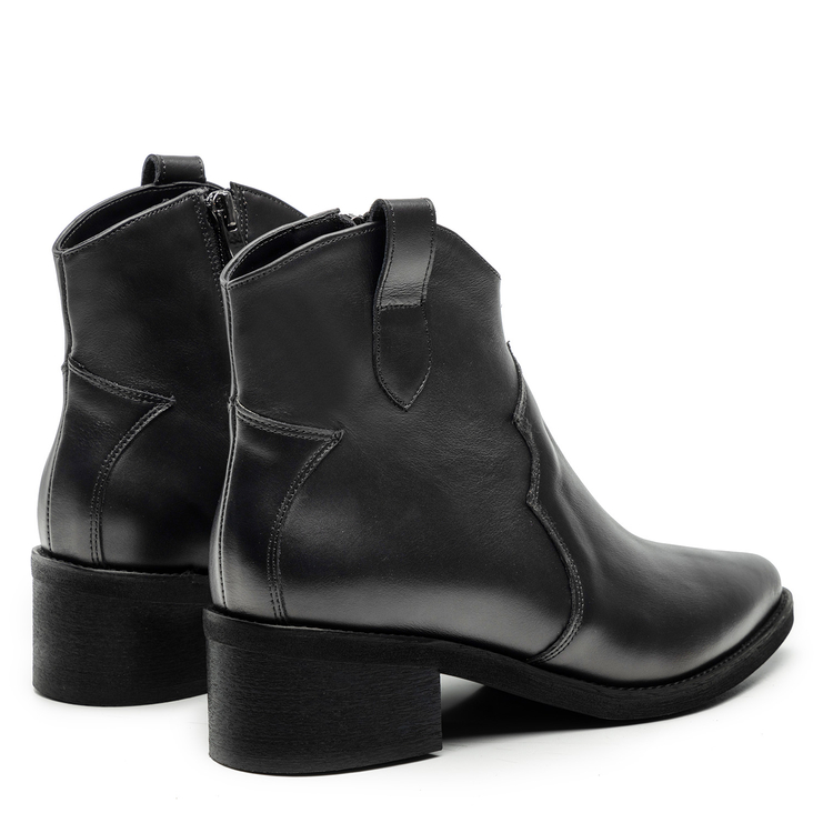 Botki R.Polański 1800 - Czarny Lico