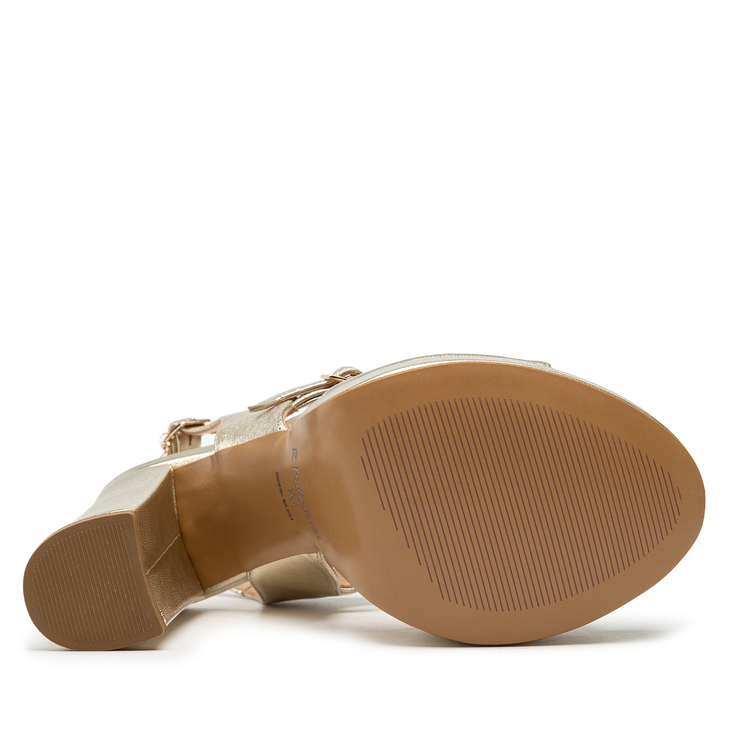 Sandały R.Polański 1634 - Złoty Lico