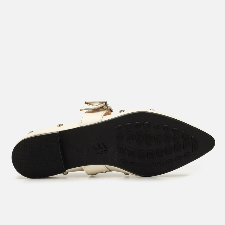 Baleriny R.Polański 2161 - Beżowy Lico