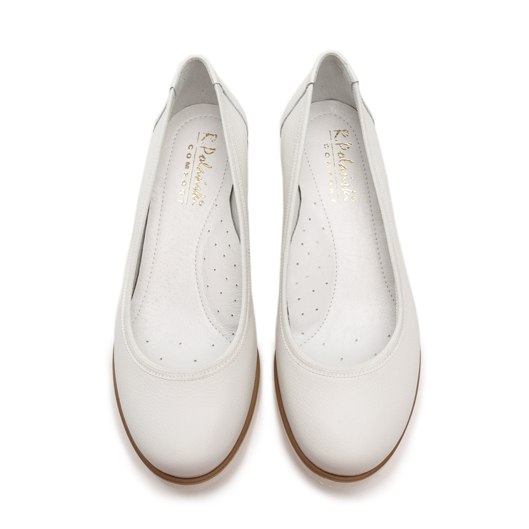 Półbuty R.Polański 1126 - Biały Lico Comfort