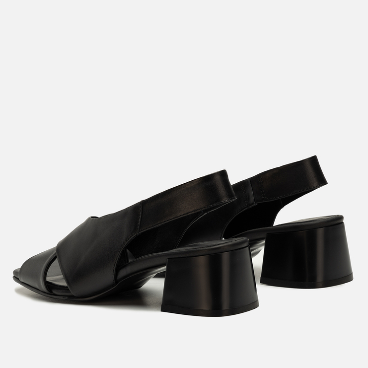 Sandały R.Polański 2180 - Czarny Lico