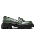 Mokasyny R.Polański 1679 - Zielony Naplak