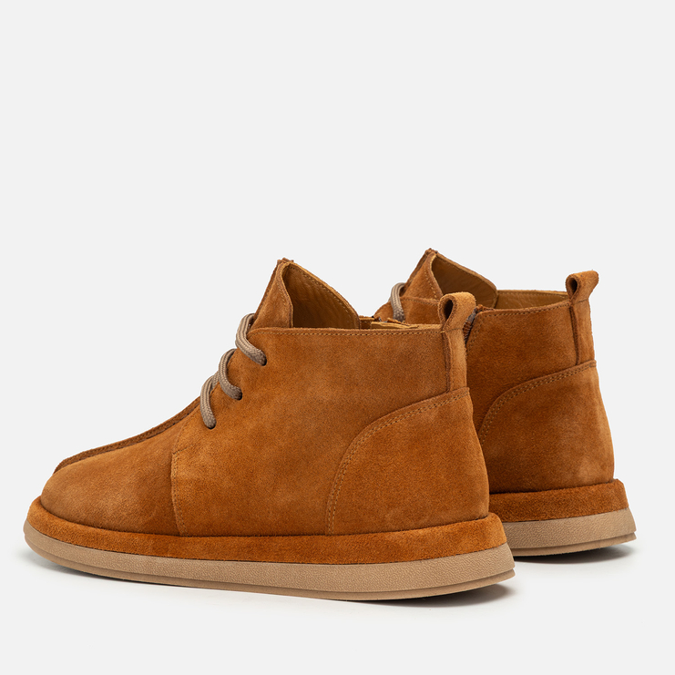 Botki R.Polański 2229 - Rudy Zamsz