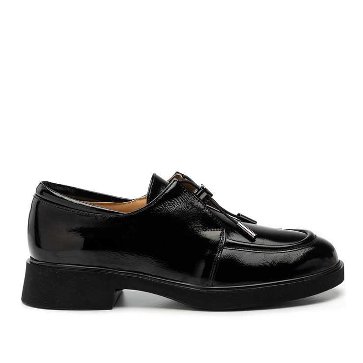 Półbuty R.Polański 2085 - Czarny Naplak