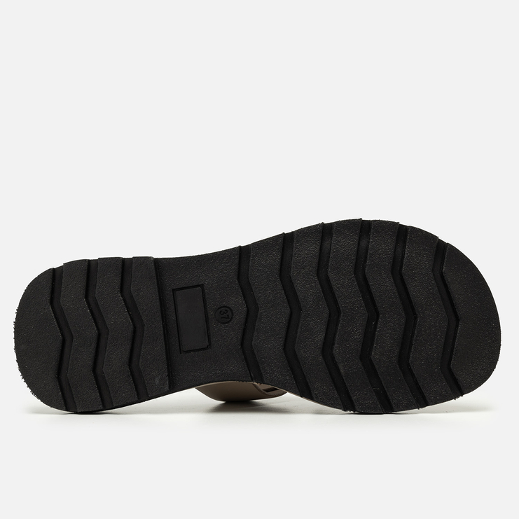 Klapki R.Polański 2128 - Cappuccino Lico