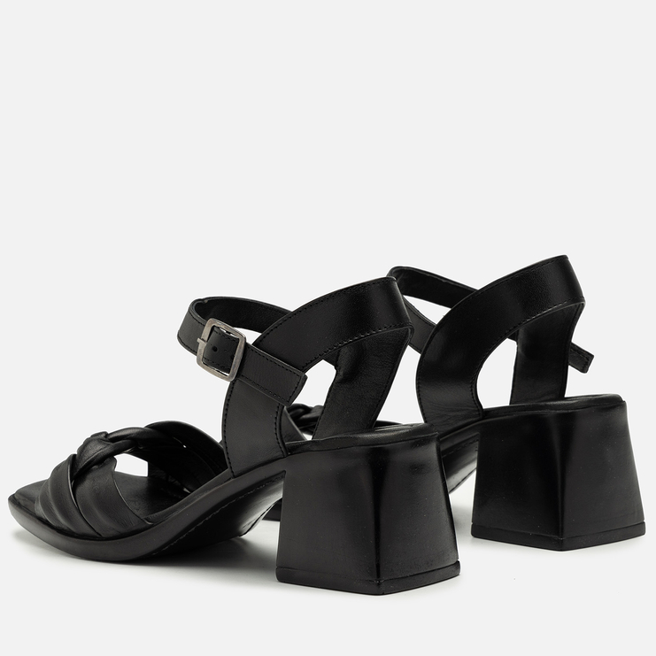 Sandały R.Polański 2121 - Czarny Lico