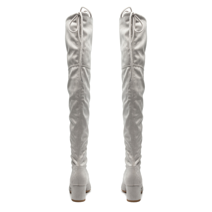 Muszkieterki R.Polański 802 - Szary Zamsz