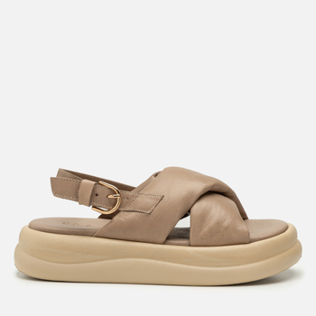 Sandały R.Polański 2190 - Cappuccino Lico