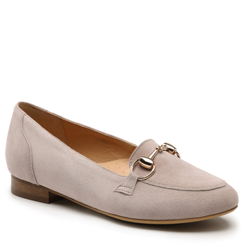 Baleriny R.Polański 1138 - Różowy Zamsz Comfort