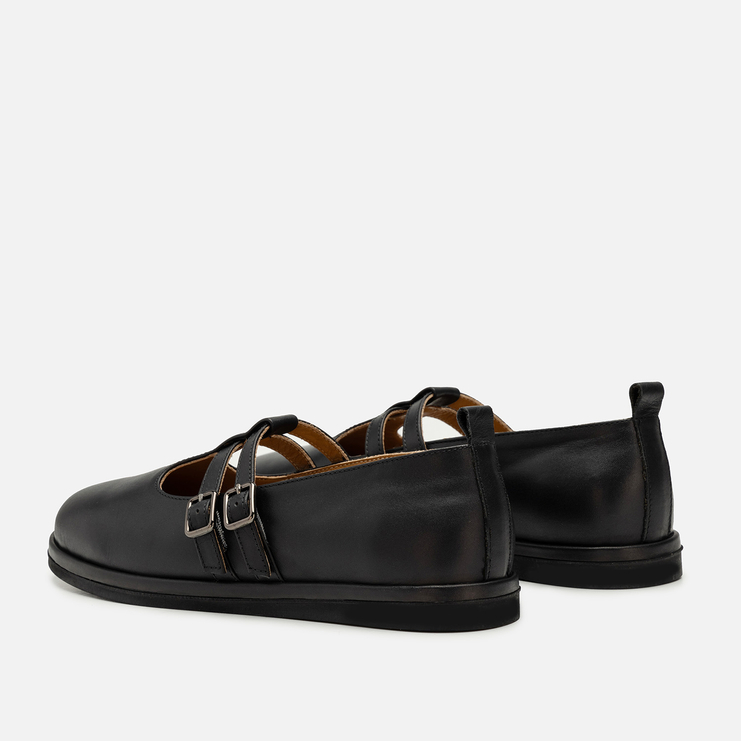 Baleriny R.Polański 2207 - Czarny Lico