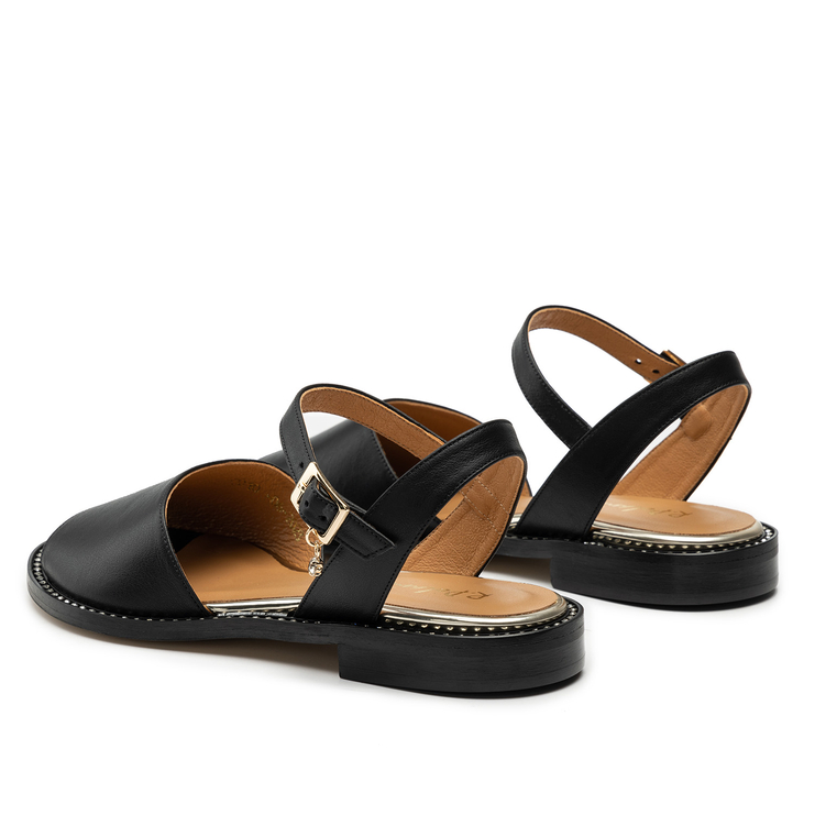 Sandały R.Polański 1641 - Czarny Icar Lico