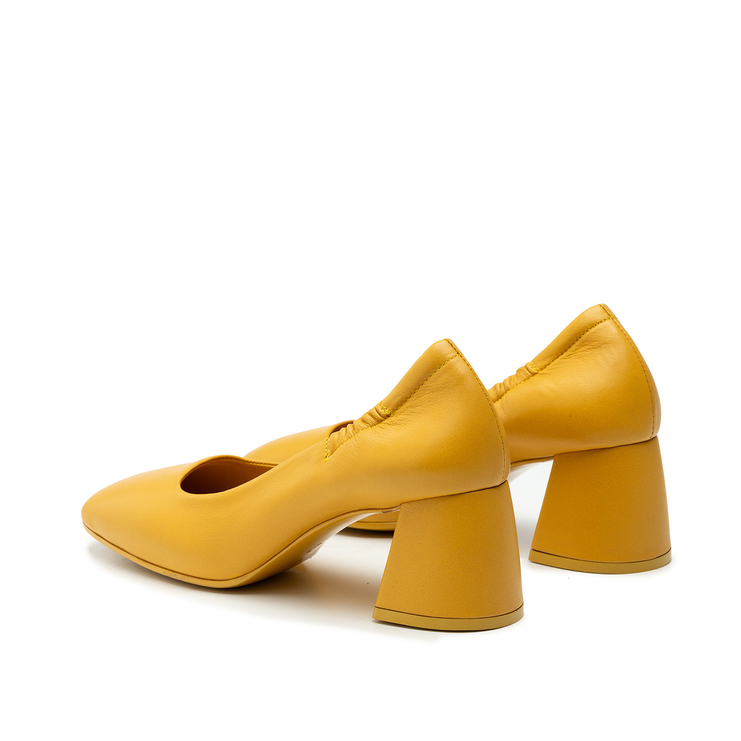 Czółenka R.Polański 2049 - Mustard Lico