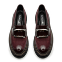 Półbuty R.Polański 2006 - Bordowy Lakier