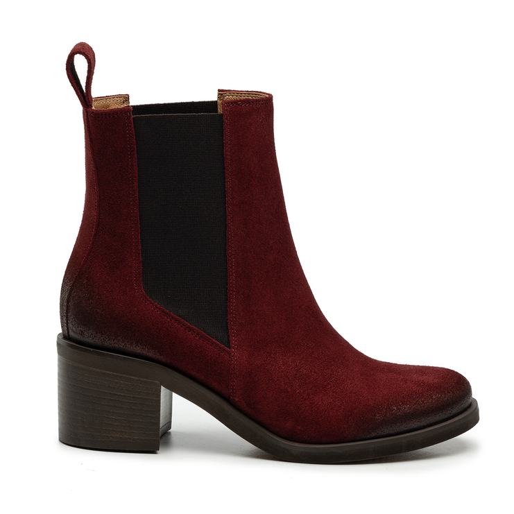 Botki R.Polański 1959 - Bordowy Zamsz