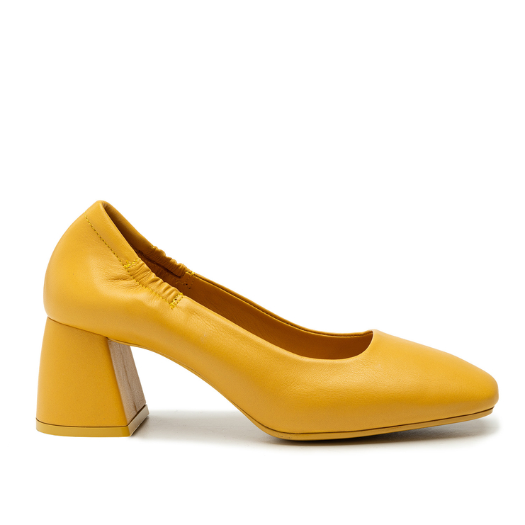 Czółenka R.Polański 2049 - Mustard Lico