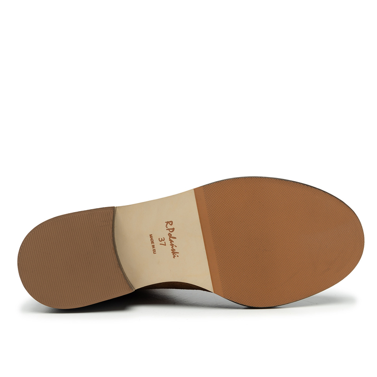 Botki R.Polański 1580/K - Tabacco Zamsz